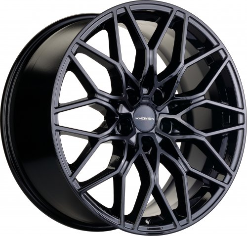 Диски Khomen Wheels KHW1902 (Toureg) 8,5x19 5x112 ET28 dia 66,6 black matt - 1
