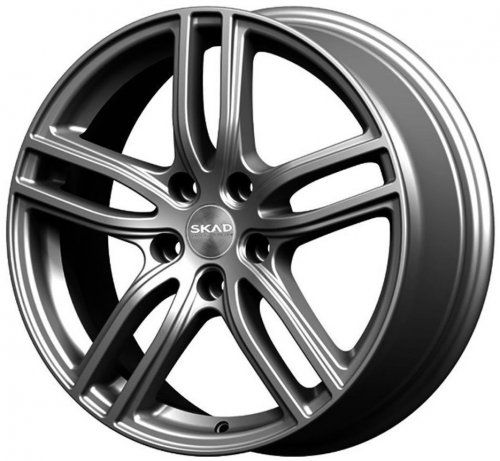 Диски Скад Брайтон 7x17 5x114,3 ET35 dia 60,1 графит Россия - 1