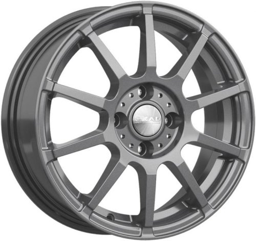 Диски Скад Акита 6x15 4x100 ET47 dia 60,1 графит - 1