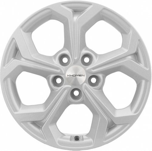 Диски Khomen Wheels KHW1606 (Kaptur) 6,5x16 5x114,3 ET50 dia 66,1 F-silver Россия - 1