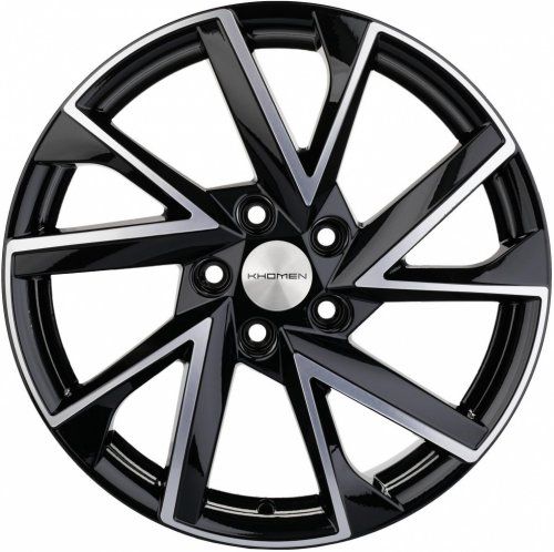 Диски Khomen Wheels KHW1714 (Qashqai) 7x17 5x114,3 ET40 dia 66,1 black-FP - 1