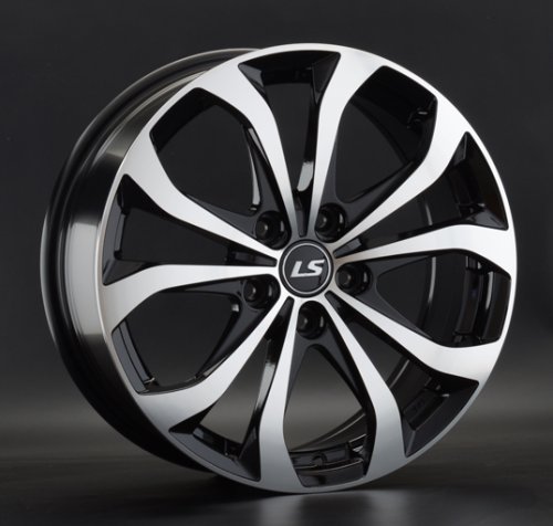 Диски LS wheels 843 7x17 5x114,3 ET45 dia 67,1 BKF - 1