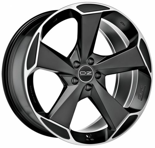 Диски OZ Racing Aspen HLT 9x20 5x120 ET40 dia 79 matt black diamond cut - 1