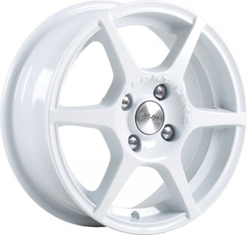 Диски Скад Ягуар 5,5x14 4x98 ET38 dia 58,6 белый - 1