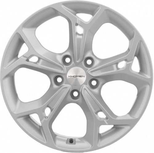 Диски Khomen Wheels KHW1702 (Octavia) 7x17 5x112 ET49 dia 57,1 F-silver Россия - 1