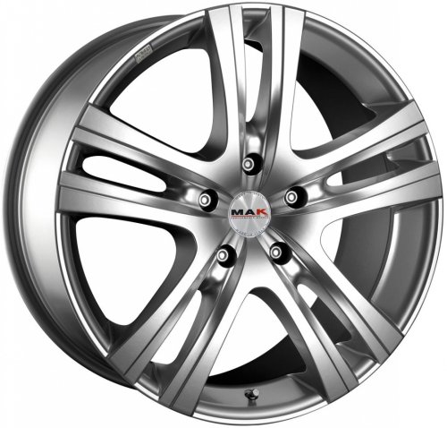 Диски MAK Aria 9,5x20 5x150 ET53 dia 110,5 silver - 1