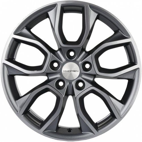 Диски Khomen Wheels KHW1713 (Tucson) 7x17 5x114,3 ET51 dia 67,1 gray-FP - 1