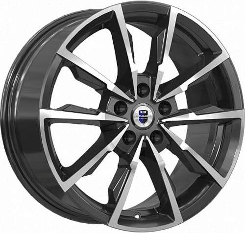 Диски K&K Меренге 7,5x17 5x114,3 ET40 dia 66,1 алмаз черный Россия - 1