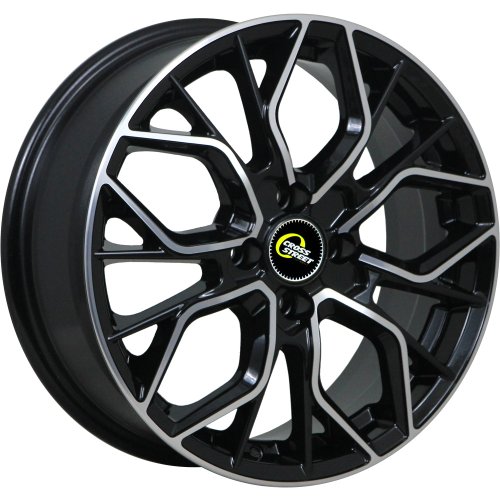 Диски Cross Street CR-19 7,5x18 5x108 ET33 dia 60,1 BKF - 1