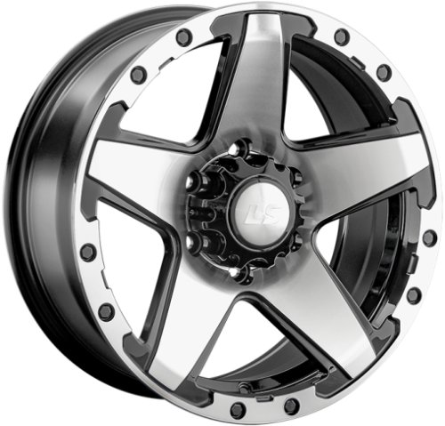 Диски LS wheels 1284 8x17 6x139,7 ET30 dia 100,1 BKF - 1