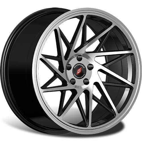 Диски Inforged IFG35 8,5x19 5x114,3 ET45 dia 67,1 black machined - 1