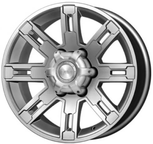 Диски K&K Полюс 7,5x16 6x139,7 ET5 dia 111,6 дарк платинум Россия - 1