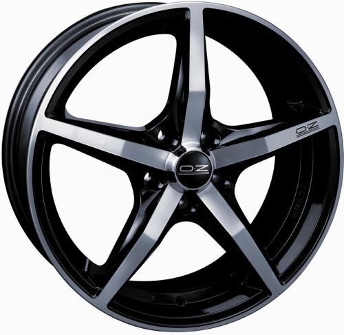 Диски OZ Racing Canova 8x18 5x100 ET35 dia 68 black diamond cut - 1