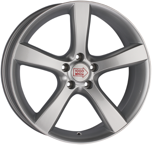 Диски 1000 Miglia MM1001 8.5x19 5x112 ET32 dia 66.6 silver - 1