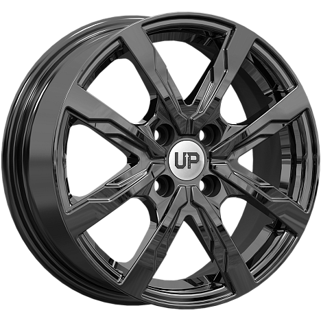 Диски Wheels UP Up122 6x15 4x100 ET40 dia 60,1 new black - 1