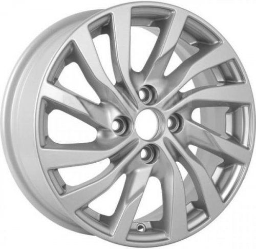 Диски Replica K&K Lada (X-Ray КС882) 6x15 4x100 ET37 dia 60,1 сильвер - 1