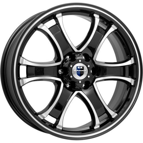 Диски K&K Балеар 7,5x18 6x139,7 ET30 dia 106,1 алмаз черный - 1