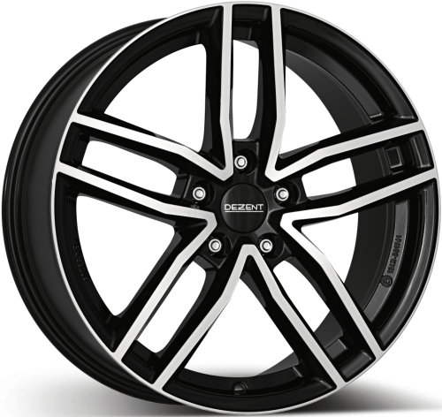 Диски Dezent TR dark 7x17 5x112 ET40 dia 57,1 BFP - 1