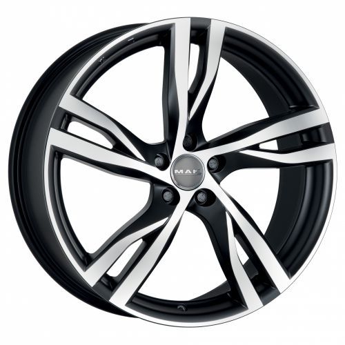 Диски MAK Stockholm 8x18 5x112 ET39 dia 66,6 ice black - 1