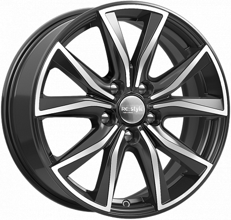 Диски K&K Original Series Toyota (Camry КСr867) 7x17 5x114,3 ET45 dia 60,1 алмаз черный Россия - 1