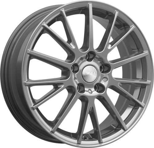 Диски Скад Дубай 6,5x17 5x112 ET41 dia 57,1 графит Россия - 1