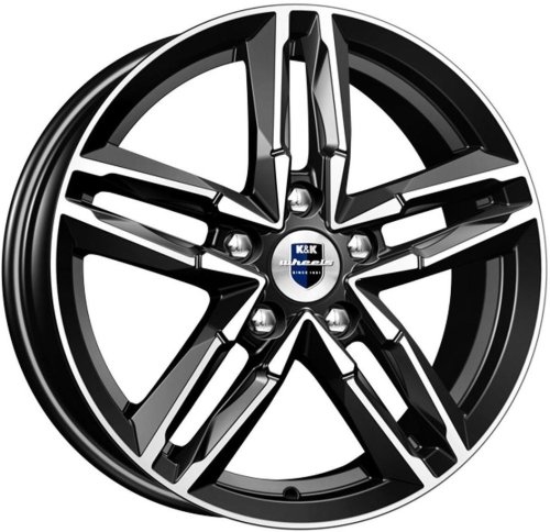 Диски K&K Sayan 6x16 5x114,3 ET45 dia 67,1 алмаз черный - 1