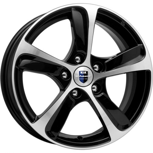 Диски K&K Катана 7x16 5x114,3 ET38 dia 67,1 алмаз черный - 1