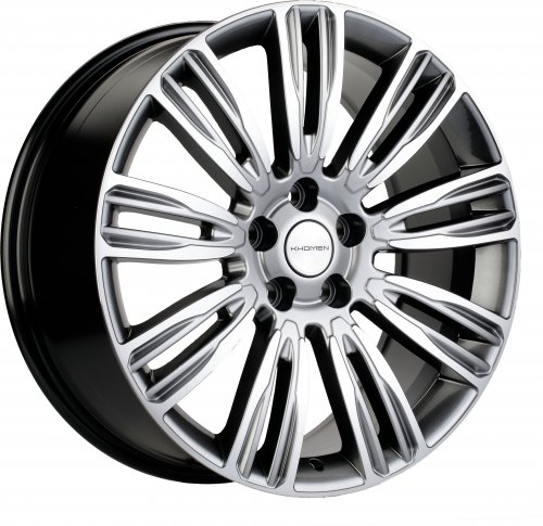 Диски Khomen Wheels KHW2004 (RRover) 8,5x20 5x120 ET45 dia 72,6 dark chrome Россия - 1