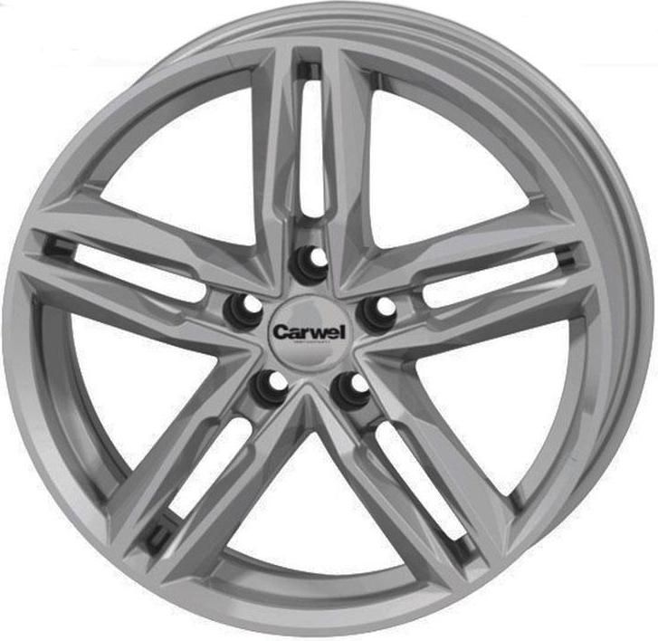 Где на литом диске carwel находится маркировка Carwel Малык 140 7,5x18 5x100 ET35 dia 67,1 SB - купить по цене 9 359 ₽ интернет