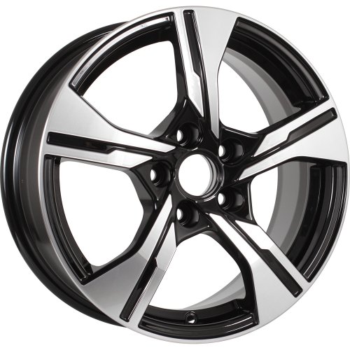 Диски K&K Original Series KIA (Seltos КС1053) 6,5x16 5x114,3 ET44 dia 67,1 алмаз черный - 1