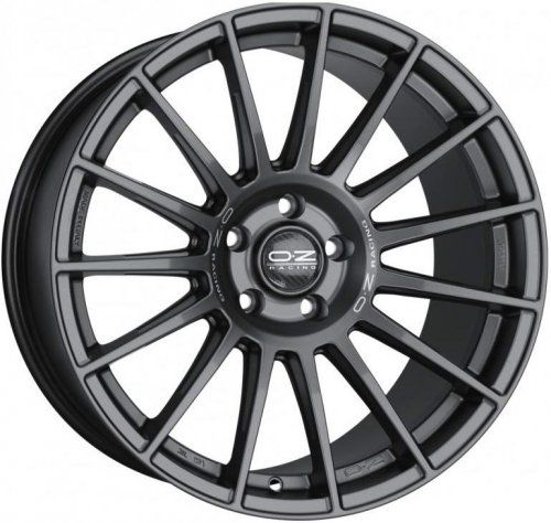 Диски OZ Racing Superturismo Dakar 10x20 5x120 ET40 dia 79 matt graphite + silver lettering - 1