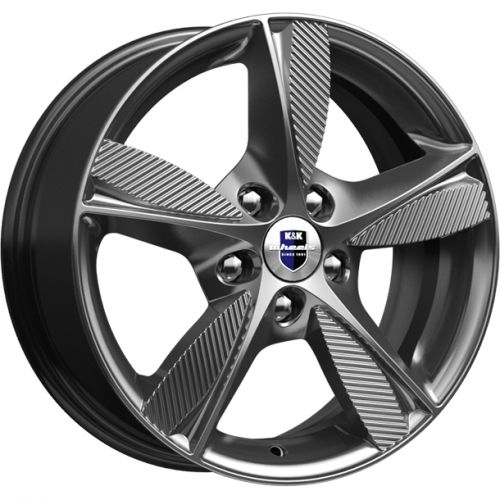 Диски K&K Кинезис 6,5x16 5x105 ET39 dia 56,6 дарк платинум - 1