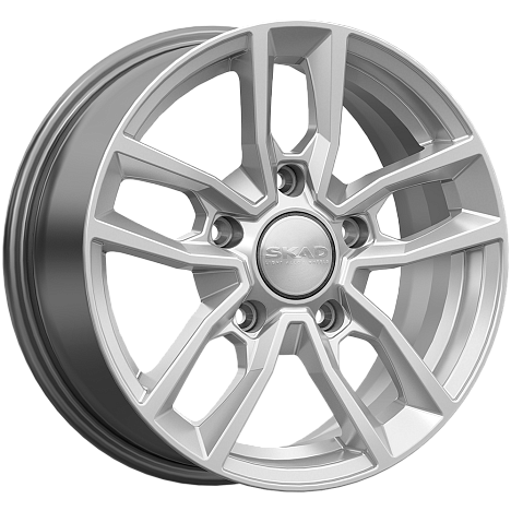 Диски Скад Вайсхорн 6,5x16 5x139,7 ET40 dia 98 toyota silver Россия - 1