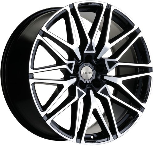 Диски Khomen Wheels KHW2103 (X5/X6/X7 осн.) 9,5x21 5x112 ET37 dia 66,6 black-FP - 1