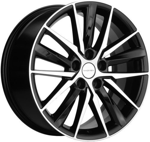 Диски Khomen Wheels KHW1807 (Haval F7/F7x) 8x18 5x114,3 ET40 dia 64,1 black-FP - 1
