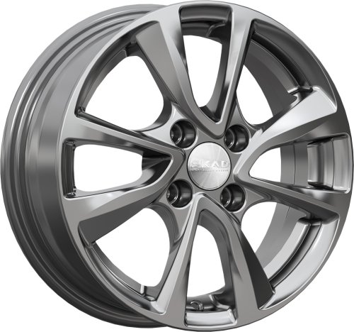 Диски Скад Ницца 5,5x14 4x100 ET45 dia 67,1 графит Россия - 1