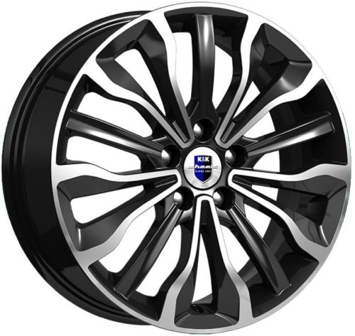 Диски K&K Атакама 6,5x17 5x114,3 ET40 dia 66,1 алмаз черный Россия - 1