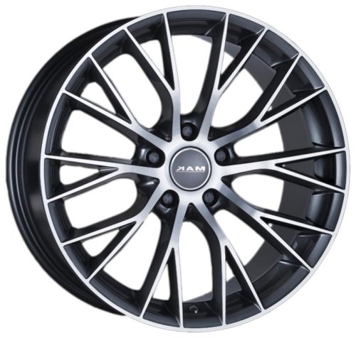 Диски MAK Munchen 8,5x19 5x120 ET18 dia 72,6 gun metallic mirror - 1