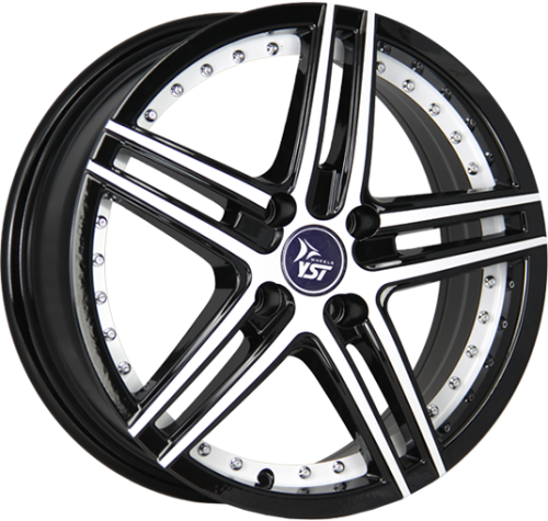 Диски YST X-1 8,5x20 5x150 ET60 dia 110,5 B+W+WSI - 1