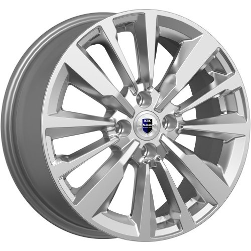 Диски K&K Эрман 6,5x16 4x100 ET41 dia 60,1 дарк платинум - 1