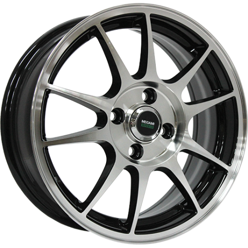 Диски Megami MGM-5 6x15 4x100 ET40 dia 60,1 BKF - 1