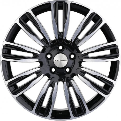 Диски Khomen Wheels KHW2004 (GAC GS8) 8,5x20 5x120 ET45 dia 59,5 black-FP - 1