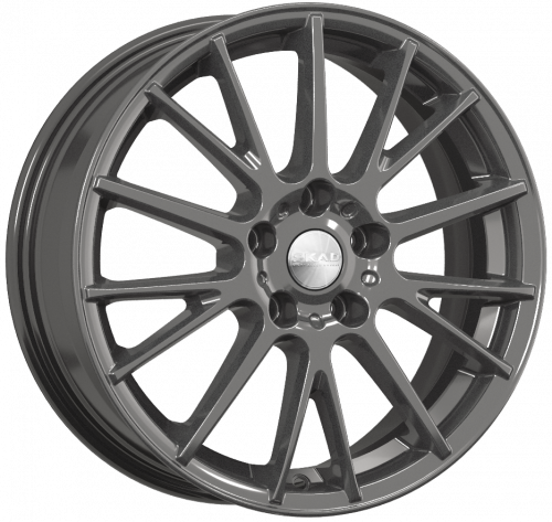 Диски Скад Дубай 6,5x17 5x114,3 ET37 dia 66,6 графит Россия - 1