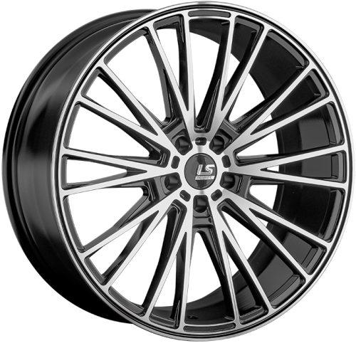 Диски LS FlowForming RC60 9x21 5x114,3 ET35 dia 60,1 BKF - 1