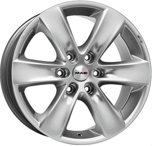 Диски MAK Sierra 7x16 6x114,3 ET30 dia 66,1 hyper silver - 1