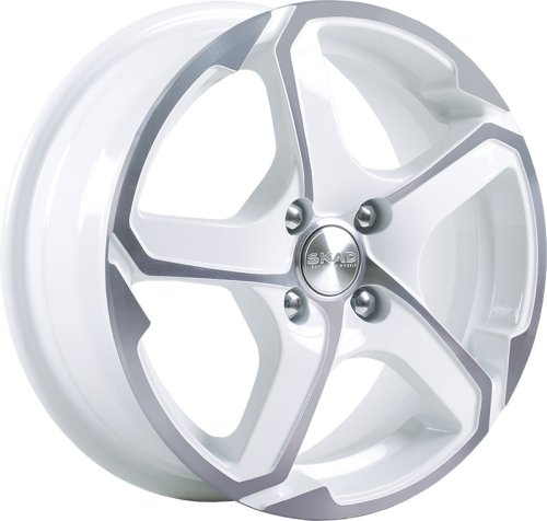 Диски Скад Аллигатор 6x15 4x100 ET48 dia 54,1 алмаз-белый - 1