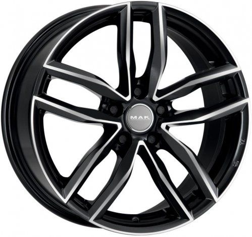 Диски MAK Sarthe 8x19 5x112 ET26 dia 66.6 black mirror Италия - 1