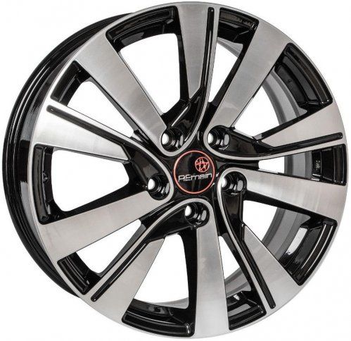 Диски Remain Kia Ceed (R185) 7x17 5x114,3 ET53 dia 67,1 алмаз черный - 1