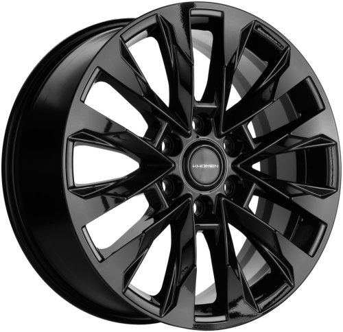 Диски Khomen Wheels KHW2010 (Pajero IV) 8x20 6x139,7 ET38 dia 67,1 black - 1