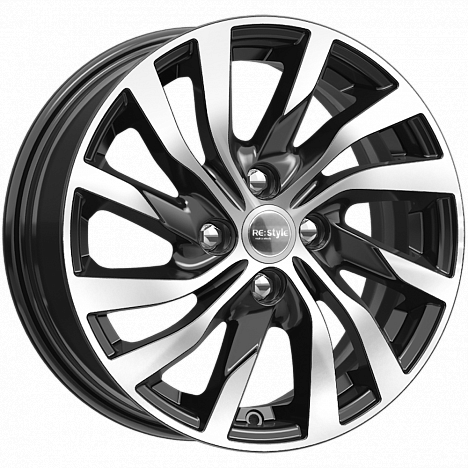 Диски iFree Replica КС882 (ZV 15_XRAY) 6x15 4x100 ET37 dia 60,1 алмаз черный - 1